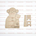 Snowman shelf sitter