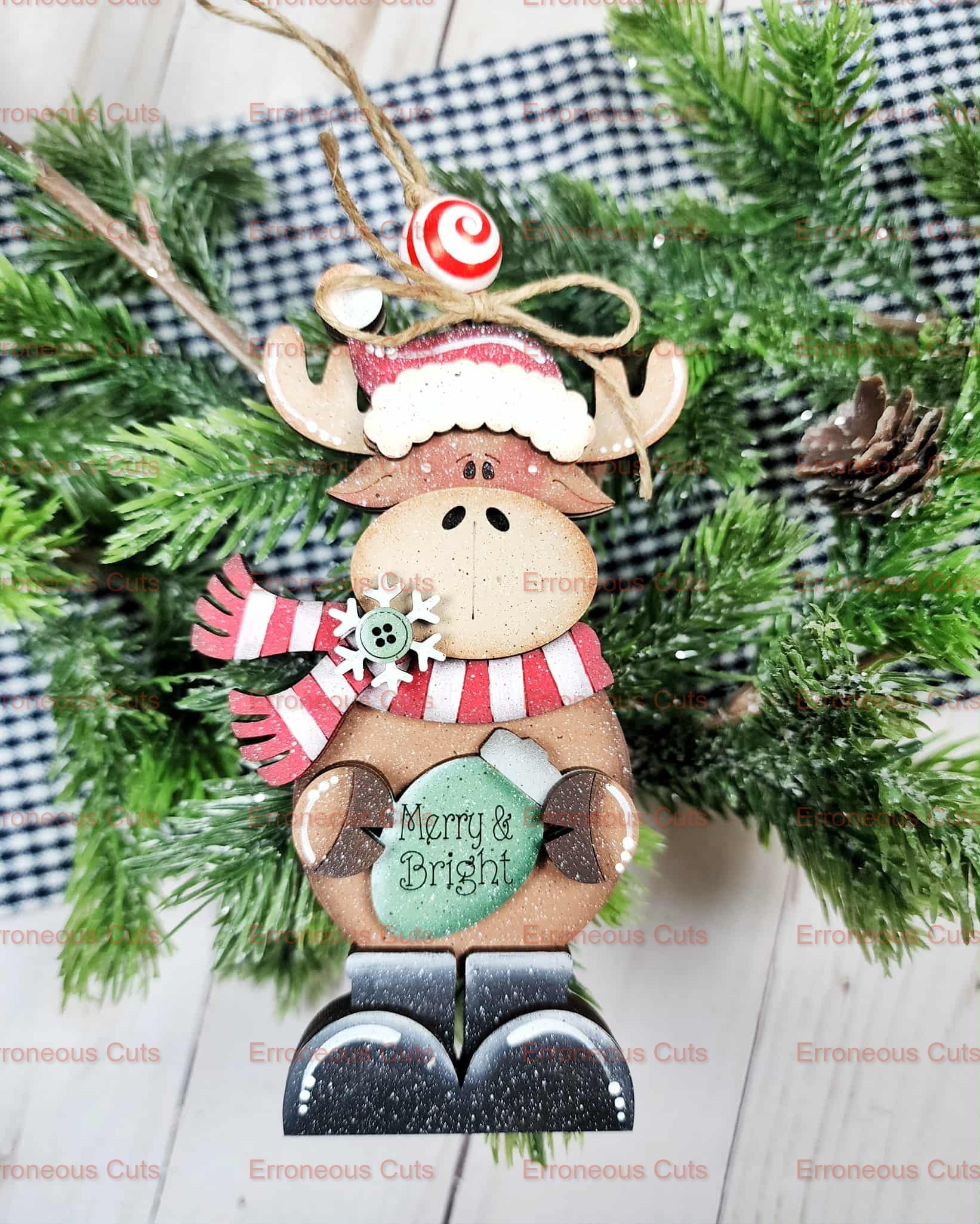 Moose Ornament