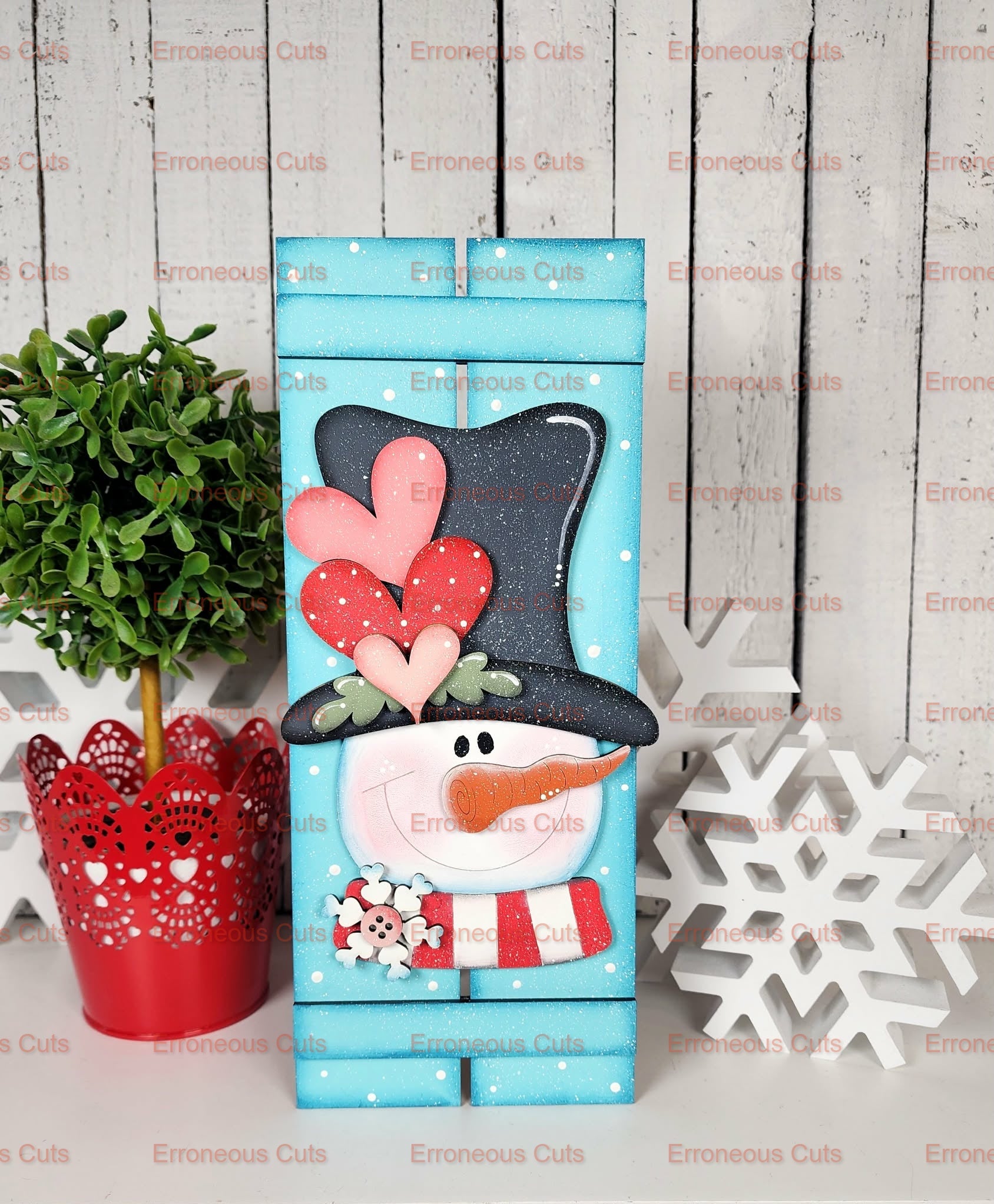 Snowman pallet