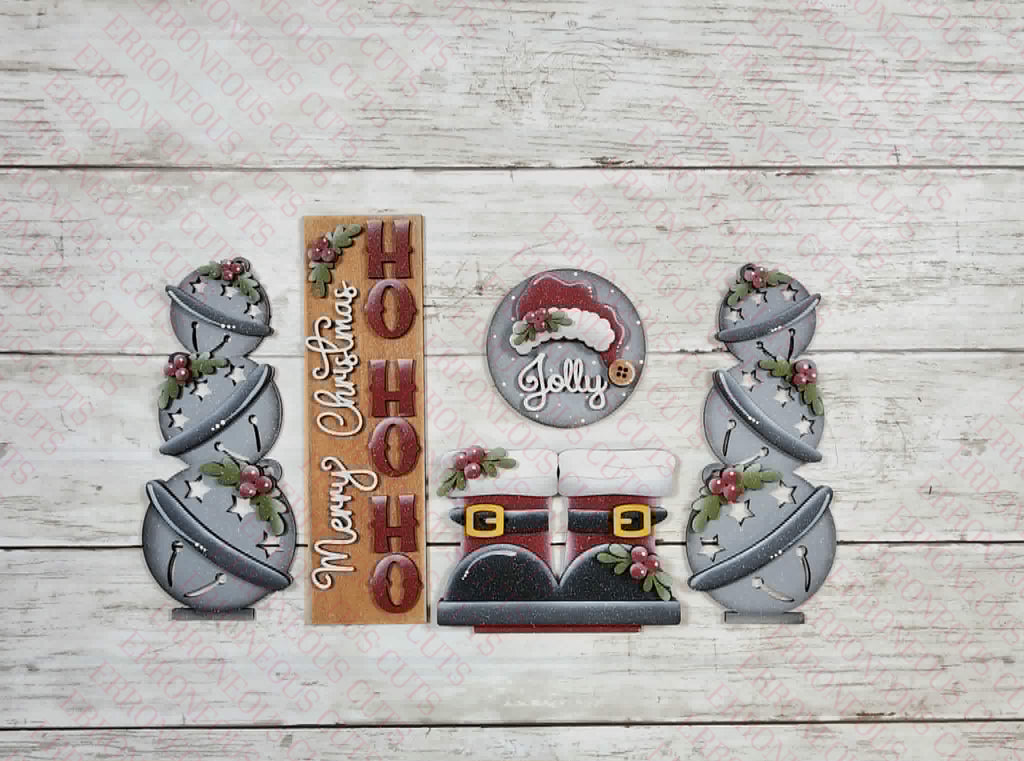 Door insert Jolly St. Nick