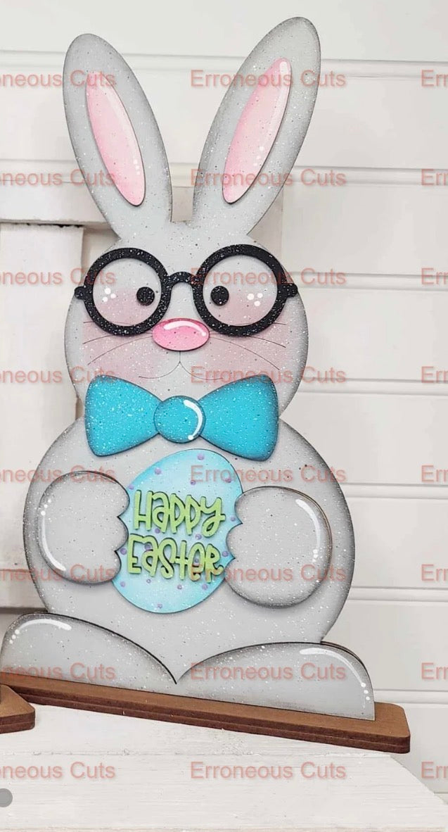 Cute bunny shelf sitters