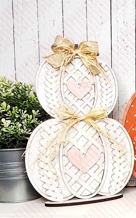 Stacked sweater patter pumpkins