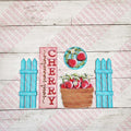 Cherry door insert
