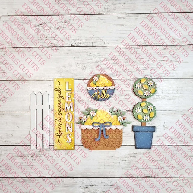 Lemon door insert