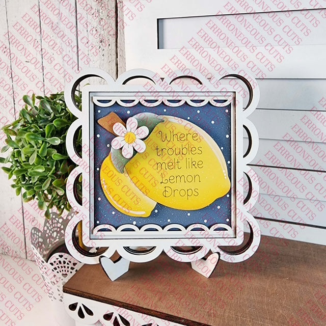 Lemon insert 4.25 square